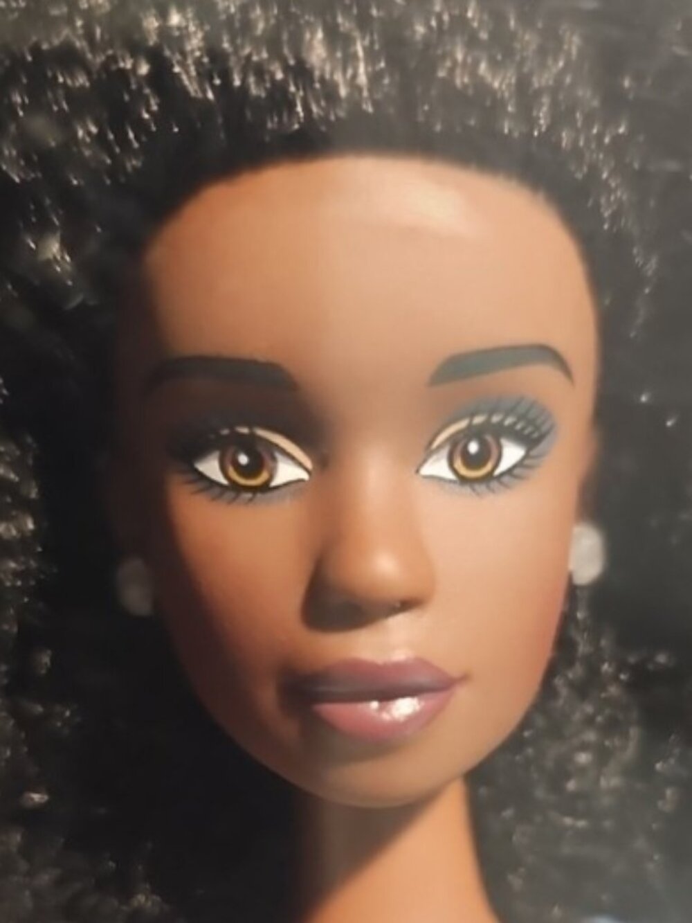 Naturalistas 11-inch Liya Fashion Doll and Accessories with 4C Textured Hair New